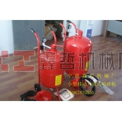 小型高壓噴砂機，高壓噴砂機，墓碑刻字鑄造件噴砂機