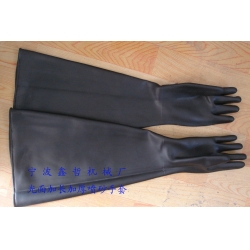 XZ-65噴砂手套，光面橡膠手套，噴砂專用手套