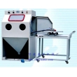 XZ-9080F推車轉(zhuǎn)盤噴砂機，轉(zhuǎn)盤式噴砂機，手動噴砂機